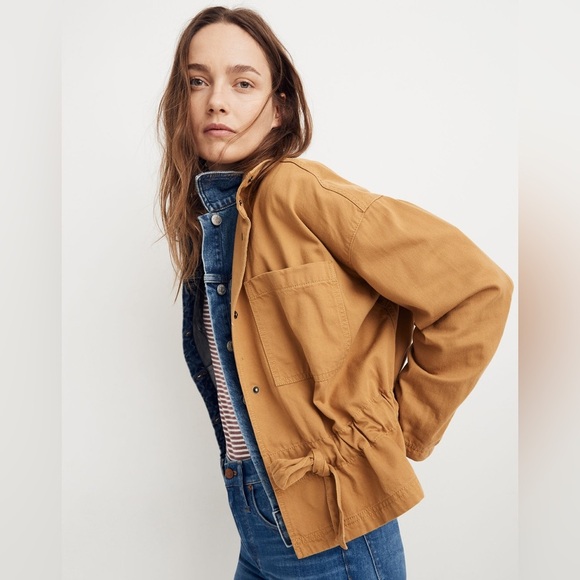 Madewell Jackets & Blazers - Madewell Southlake Military Jacket Dark Sahara Size 2X